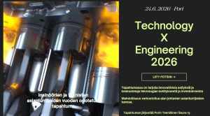 Technology x Engineering 2026 tuo teknologia-alan asiantuntijat yhteen Porissa.